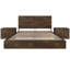 Ensemble de chambre à coucher avec lit plateforme 3 pièces Milo-1063670845-1063670847