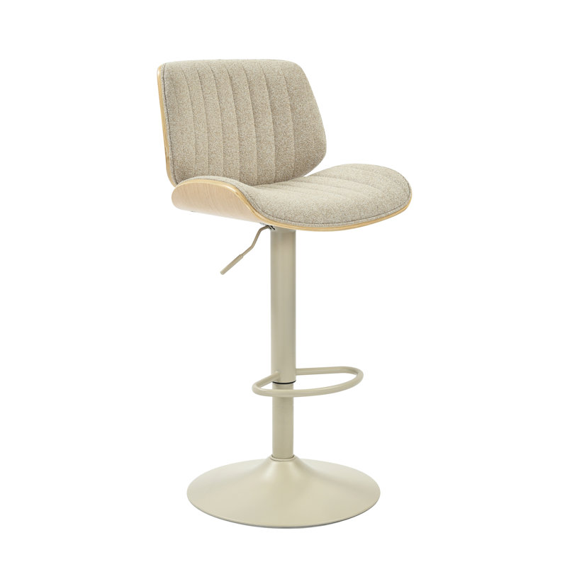 Swivel Yes Bar Stool with Steel Frame