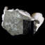 Stilbite avec apophyllite sur basalte