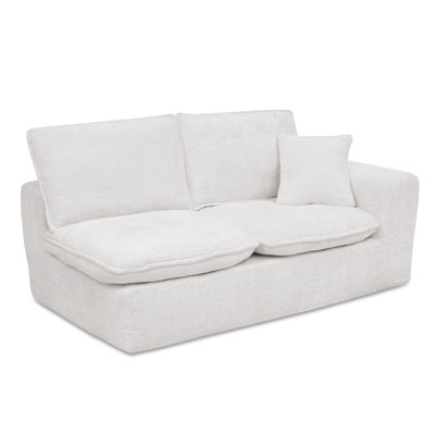 Right Hand Side Sofa with Pillows