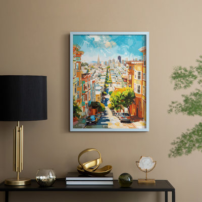 «LANDSCAPES Series», encadré en bois massif