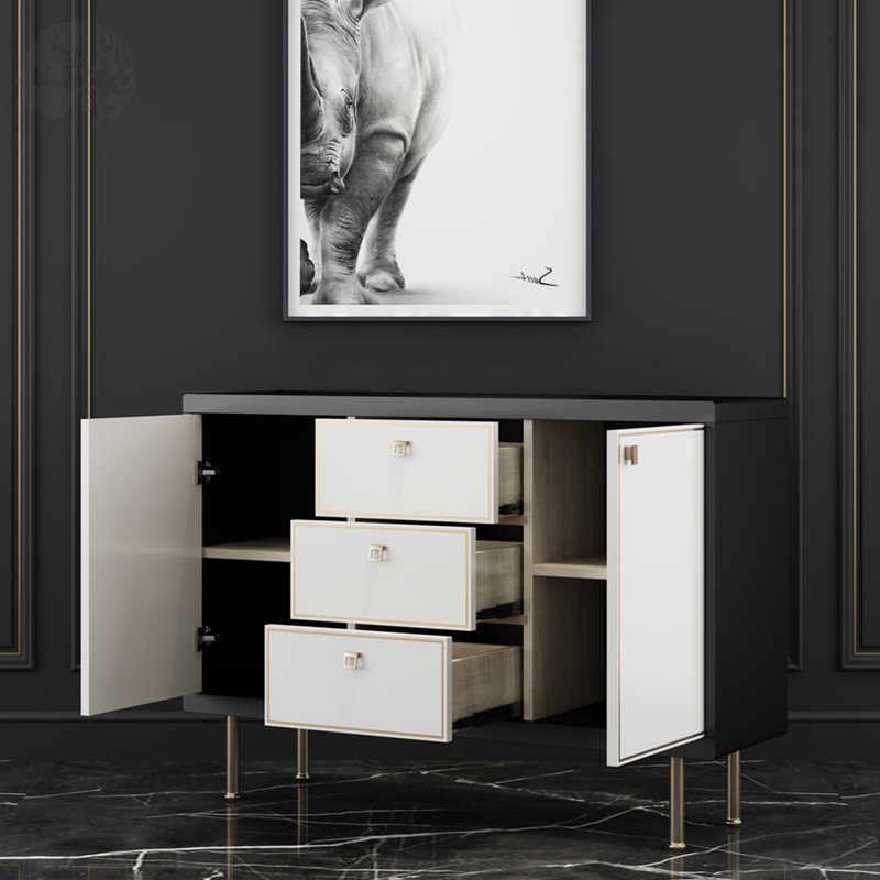 Buffet de luxe moderne et minimaliste