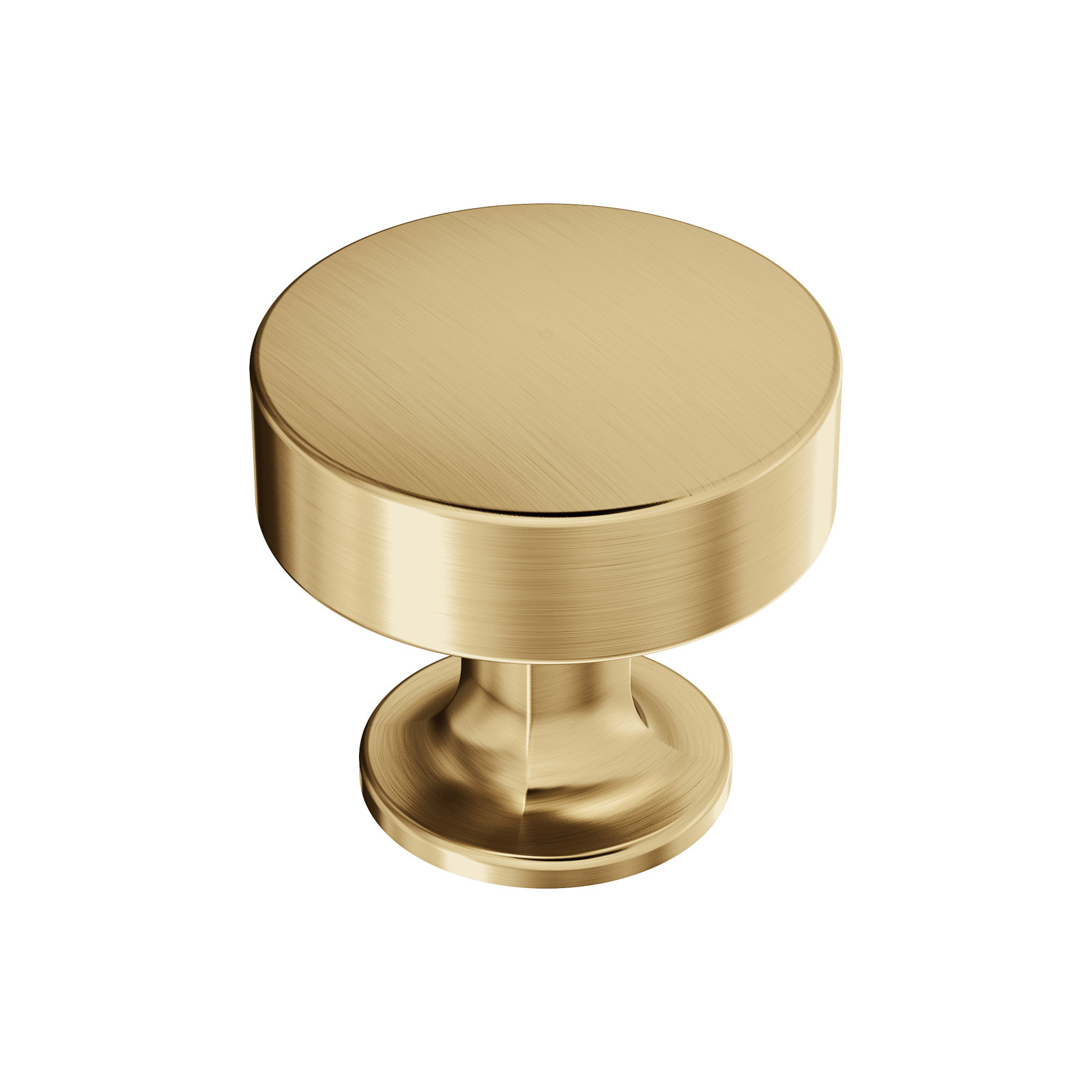 Everett Cabinet Knob, Champagne Bronze, 1.3125"