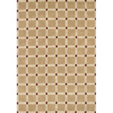 Art Jute / Sisal Area Rug in Brown/Red