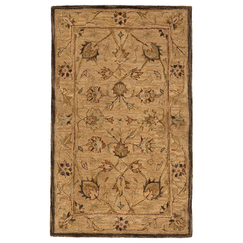 Tingley Hand Tufted Wool Oriental Rug, Rectangle 3' x 5'