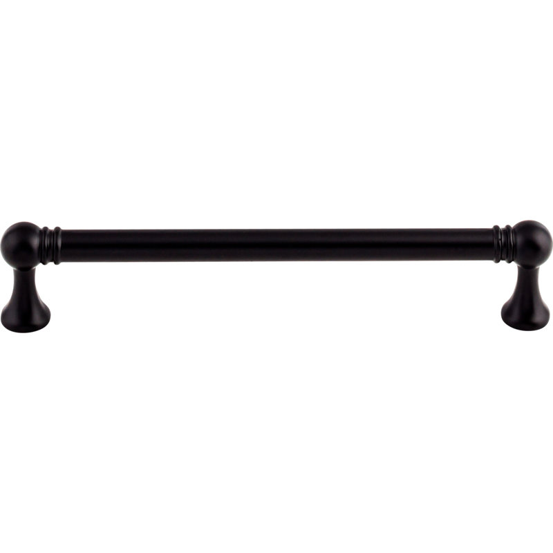 Kara Bar pull, Flat Black, 6 5/16"