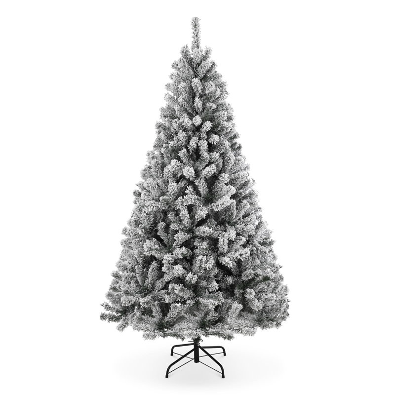 Arbre de Noël artificiel enneigé 6 pi