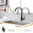 Single Handle Pull Down Touchless Kitchen Faucet-125337636