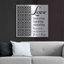 «Love Believes, Hopes, Endures» par Cindy Jacobs, art mural en métal, 36 po x 36 po