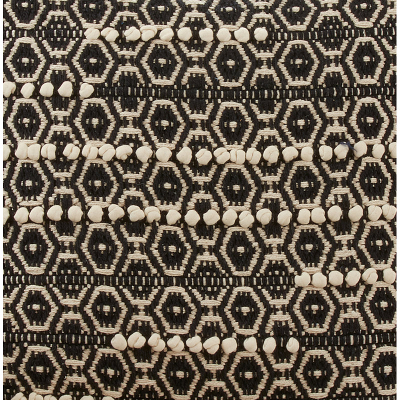 Housse de coussin en coton Kema, Polyester/ Bourre en polyester