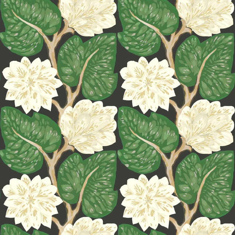 Tuile de papier peint adhésif Bohemian Bungalow Vintage Vines 10 pi L x 25 po l, Porcelain White, Faux Grasscloth