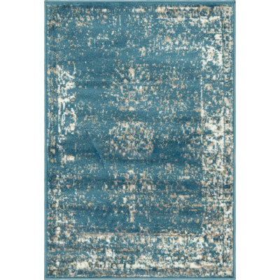 Tapis oriental bleu Brandt