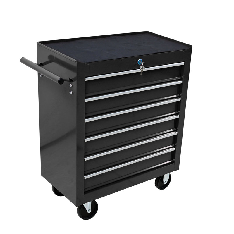 6-Drawer Rolling Tool Chest with Locking System for Garage and Repair Shop