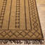 Salvo Moroccan Handmade Flatweave Area Rug in Tan/Dark Brown/Charcoal-1895622180