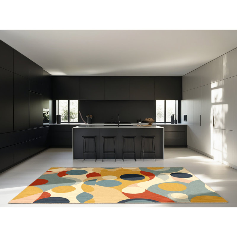 Groovy Jive Rug, Square 7'