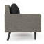 Ensemble de canapé modulaire d'extérieur moderne avec table basse - parfait pour les patios et les jardins