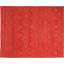 Tapis tibétain moderne en laine fait à la main à motif floral rouge moderne 8 pi x 10 pi
