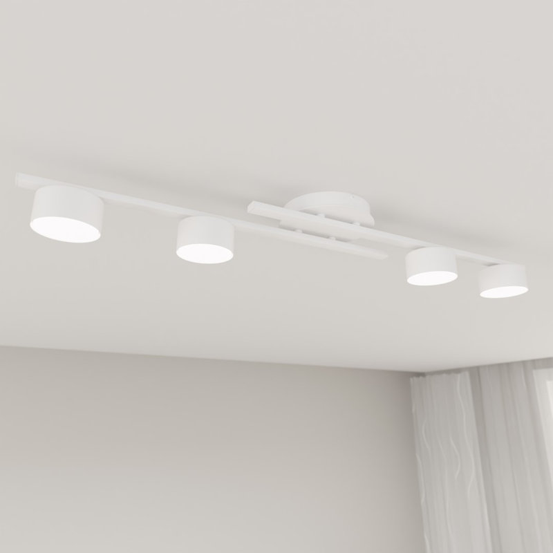 Atanasia Flush Mount, White