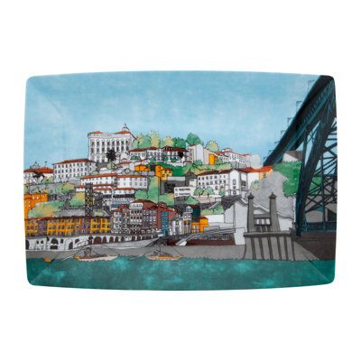 Alma De Porto Porcelain Decorative Plate 1