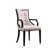 Upholstered Solid Wood Arm chair