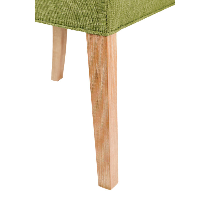 Chaise d’appoint, Naturel, Vert Key Largo