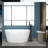 Floor Freestanding Tub Filler with Diverter-104343286