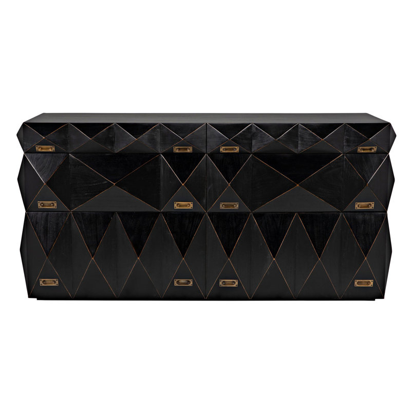 Allegra 6 - Drawer Solid Wood Dresser