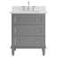 Nora 30" Freestanding Standard Single Bathroom Vanity with Top-2017896460