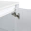 24" Freestanding Bathroom Storage Cabinet, 2-Soft Close Doors, Glossy White,(KD-Packing)