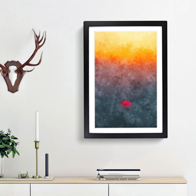 Sunset in Portugal - Framed Print