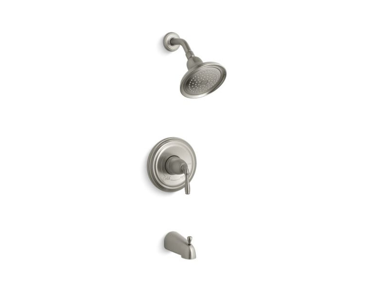 Kohler Devonshire Rite-Temp Bath and Shower Trim Set with Slip-Fit or NPT Spout, Valve Not Included