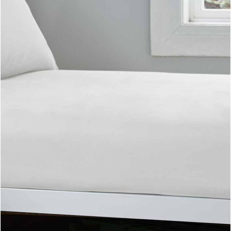 Fitted Sheet, Super King, White