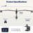 Triple Monitor Desk Mount