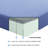 7Inch Mattress And Pillow Set Breathable Fabric Gel-Infused Memory Foam Mattress, Blue, Mattress In A Box-1484663402