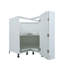 Armoire de cuisine paresseuse en coin blanc brillant l 36 po x P 24 po x H 34,5 po Radiance