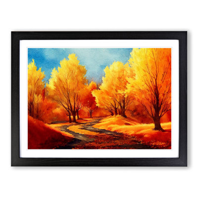 Forest In Autumn Vol.4 - Single Picture Frame Painting