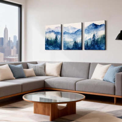 3 Piece Wrapped Canvas Print