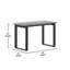 Table de conférence commerciale Corbin 48 "avec plateau en stratifié et base en U-98143913