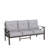 All-Weather Metal 3-Seat Patio Sofa-329158105