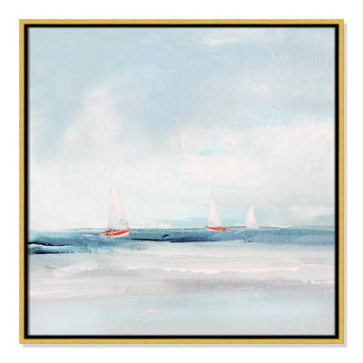 Charter "Caribbean Sail" Painting by Sally Swatland