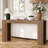 62.99-Inch Extra-Long Entryway Table, Farmhouse Sofa Table Behind The Sofa, Decorative Table For Entrances In The Living Room, Hallway, Entrance, Or Foyer, Console Table-1615292694