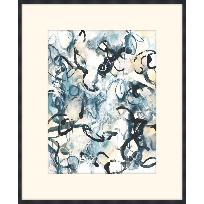 Blue Minor 3 Print, 42.75" H x 35.75" W