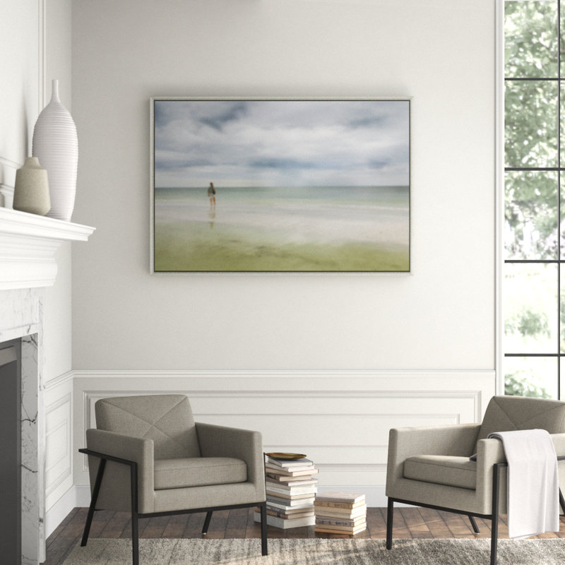 «Beach Blur», peinture sur toile
