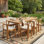 Ensemble repas d'extérieur 9 pièces Bayshore