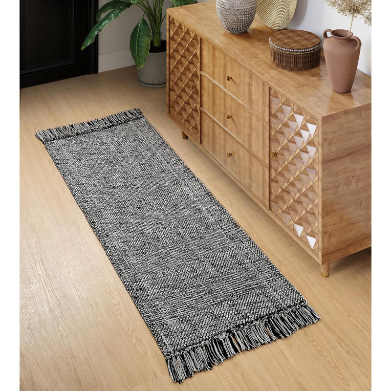 Lasheba Cotton Abstract Indoor Rug