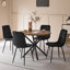 50cm H Velvet Upholstered Metal Side Chair-605910187-637139285