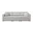 Comfortable 3-Person Modular Sofa with Practical Storage and Stylish Design