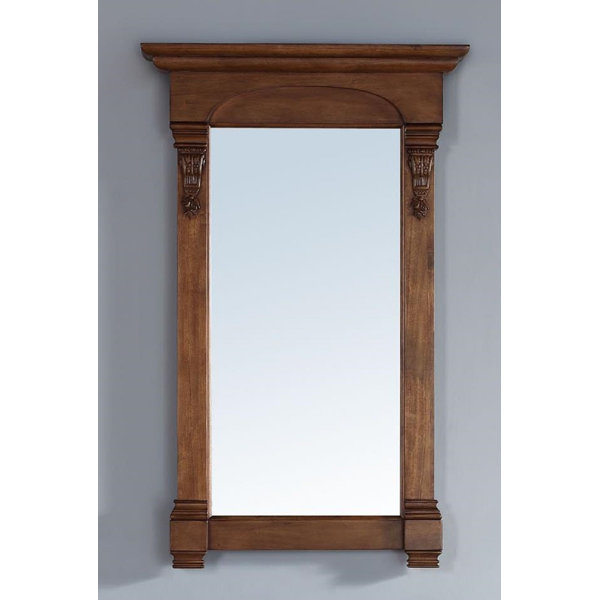 Darby Home Co Vivanco Solid Wood Flat Wall Mirror & Reviews | Wayfair Vivanco Solid Wood Flat Wall Mirror