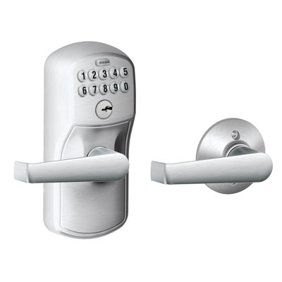 Elan Keypad Lever with Plymouth Trim