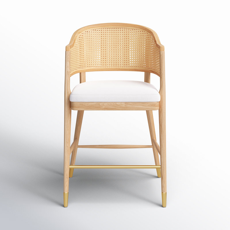 Godfrey stool, Natural, Bar Stool (26.81" Seat Height)